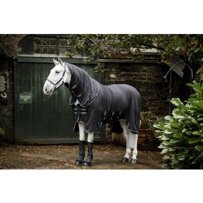 Horseware Deka Show Ready s krkem black black & silver – Zboží Dáma