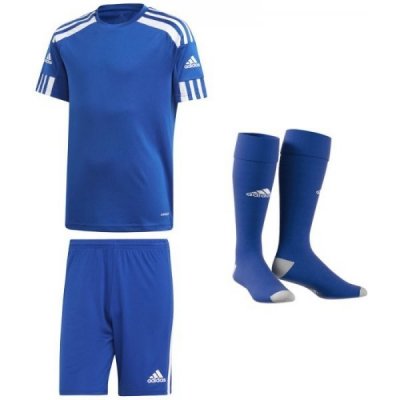 Fotbalový set Adidas SQUADRA 21 dres+trenky+stulpny – Zbozi.Blesk.cz