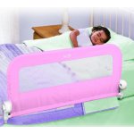 Lindam zábrana k posteli nová růžová – Sleviste.cz