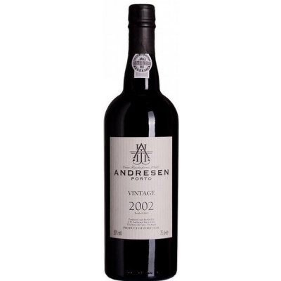 J.H. Andresen Portské víno Vintage 2002 Port 20% 0,75 l (holá láhev)