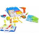  KIK KX7838 Mozaika dětské puzzle plastové bloky + šroubovák