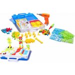 KIK KX7838 Mozaika dětské puzzle plastové bloky + šroubovák – Zboží Mobilmania