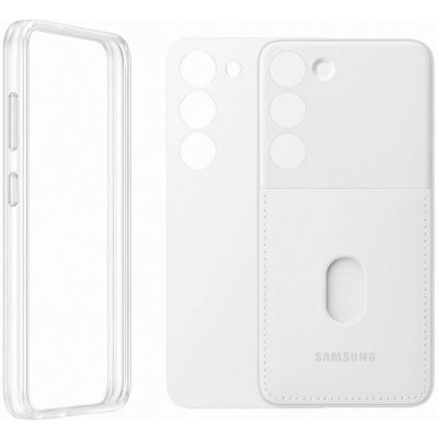 Samsung zadní kryt s výměnnými zády pro Galaxy S23 bílý EF-MS911CWEGWW