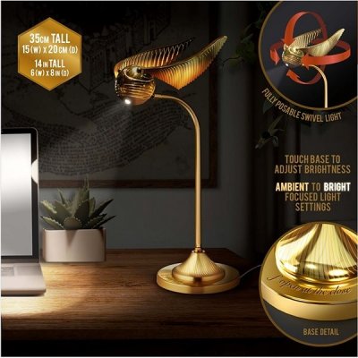 Harry Potter - Golden Snitch - lampa – Hledejceny.cz