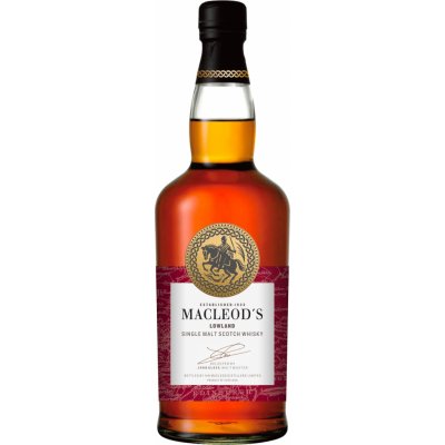 Macleod's Lowland Single Malt Whisky 40% 0,7 l (holá láhev) – Hledejceny.cz