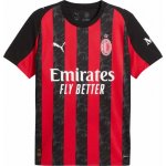 Puma pánský domácí zápasový dres AC Milan 25/26 Authentic černo-červený – Zboží Dáma