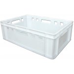 Přepravka plastová na maso E2 600x400x200 mm | PETRAplast Barva: Bílá – Hledejceny.cz