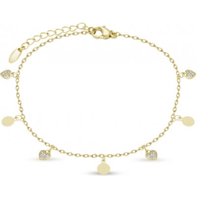 Biju Řetízek na nohu srdíčka 2003143 – Sleviste.cz