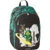 Školní batoh LEGO® Bags NINJAGO® zelená Small Extended batoh