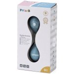 Viga dřevěná dvojitá rumbakoule Slon modrá – Zboží Dáma