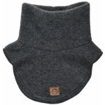 Dětský nákrčník z merino vlny Anthracite Melange Mikk-Line – Zboží Dáma