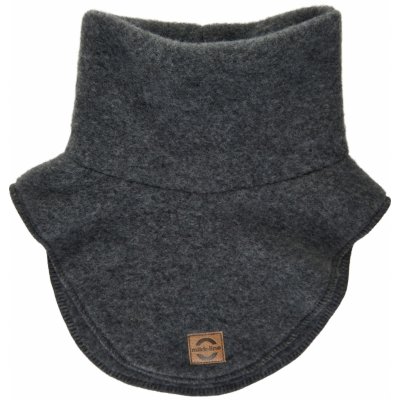 Dětský nákrčník z merino vlny Anthracite Melange Mikk-Line – Zboží Dáma
