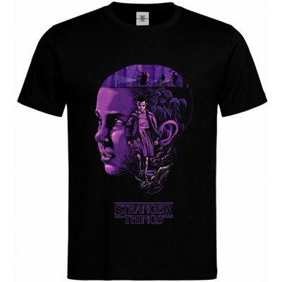 Tričko Stranger Things Eleven černá – Zboží Dáma