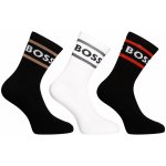 Hugo Boss 3PACK ponožky vysoké 50469371 968 vícebarevné – Sleviste.cz