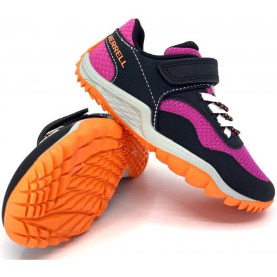 Merrell Trail Glove 7 A/C dětské fuchsia/black – Zboží Dáma