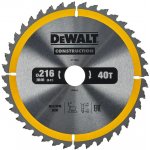 DeWALT DT1953 Pilový kotouč 216 x 30 mm, 40 zubů – Hledejceny.cz