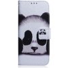 Pouzdro a kryt na mobilní telefon Samsung PROTEMIO 38560 ART Peněženkový kryt pro Samsung Galaxy S21 FE 5G PANDA