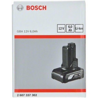 Bosch GBA 12V, 6Ah 2.607.337.302 – Hledejceny.cz