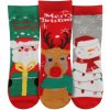 Darré dámské ponožky termo Vánoční sněhulák A