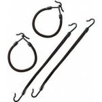 DUKO-EXIM DUKO Gumičky s háčkem na drdoly 2ks - černé – Hledejceny.cz