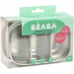 BEABA ® nerezová krabička na oběd velvet grey/ dusty pink – Zboží Dáma