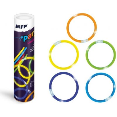MFP Paper s.r.o. Svítící tyčinka - náramek 20cm, 100 ks – Zboží Dáma