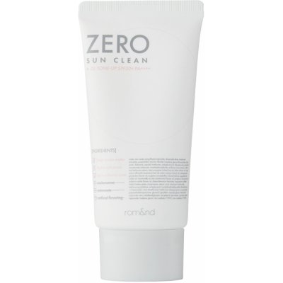 Rom&nd Zero Sun Clean 02 Tone Up lehký tónovací krém SPF50+ 50 ml