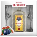 Old Herold Bošácka Slivovica 52% 0,7 l (dárkové balení 2 sklenice) – Zboží Dáma