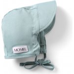 Moniel Dětská rostoucí zavazovací čepice s kšiltem Pastel mintová – Sleviste.cz