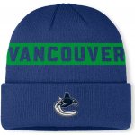 Fanatics Pánská zimní čepice Vancouver Canucks NHL Authentic Pro A/Cap Cuffed beanie – Zboží Mobilmania