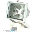 Zahradní lampa EMOS Reflektor 500W s PIR senzorem bílý