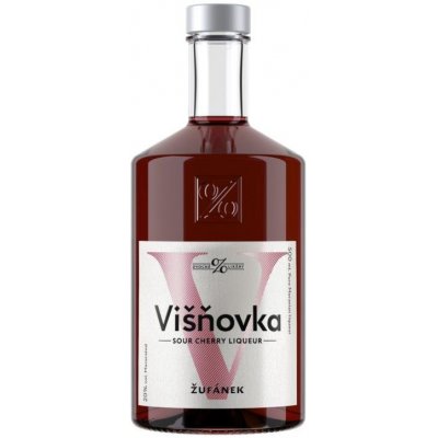 Žufánek Višňovka 20% 0,5 l (holá láhev) – Zboží Mobilmania