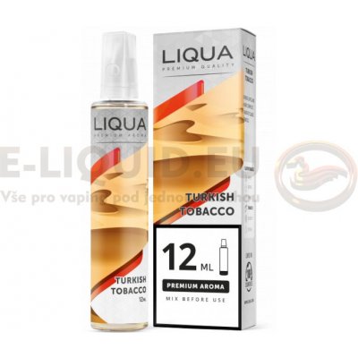 Ritchy Liqua Turkish Tobacco Mix&Go 12 ml – Zboží Mobilmania