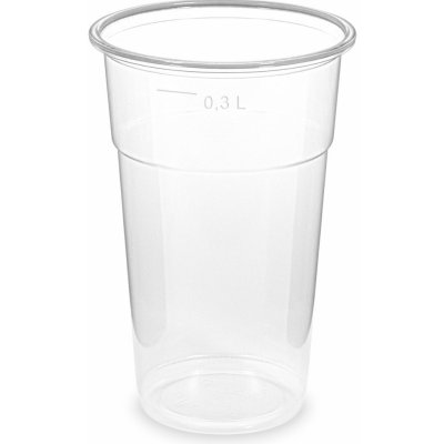 Kelímek plastový průhledný 03 l PP Ø 78 mm 76330 – Hledejceny.cz