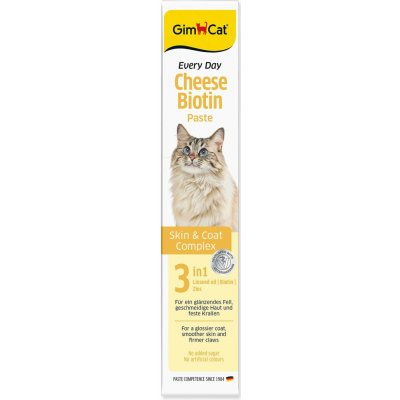 GimCat Käse-Paste sýr s biotinem 50 g – Hledejceny.cz