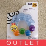 Baby Einstein plněné vodou Teether-pillar modrá – Zboží Dáma