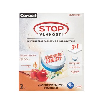 Ceresit Stop vlhkosti Pearl náhradní tablety 2 x 300 g energické ovoce