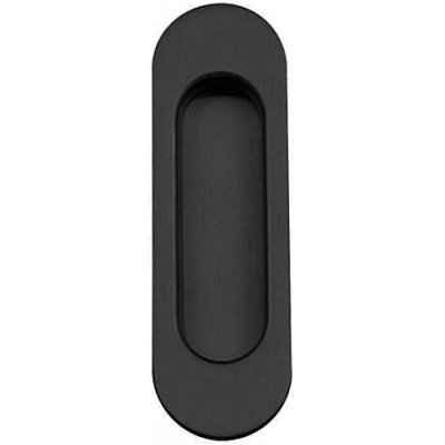 MP kování Mušle na posuvné dveře OVÁL FT 3665 AC - BO černá mat – Sleviste.cz