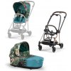 Kočárek CYBEX Mios 3.0 Rosegold + seat pack + lux carry cot We The Best Blue Platinum 2022