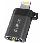 iPEAX adaptér OTG Lightning / USB-A (samice), černý 90010142 – Zboží Živě