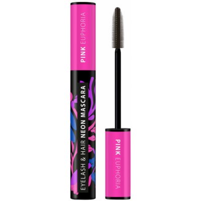 Dermacol Neon Pink Euphoria neonová řasenka na oči a vlasy 9 ml – Zboží Dáma