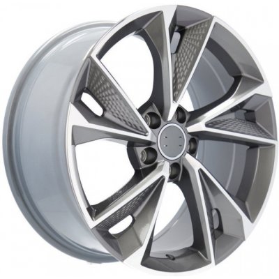 Racing Line B1566 8x18 5X112 ET31 polished graphite | Zboží Auto