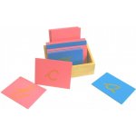 Montessori hmatová písmena psací písmo malé americká norma – Hledejceny.cz