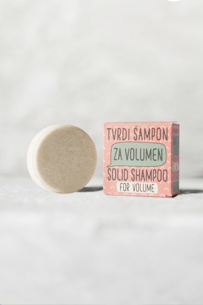 Sapunoteka Solid Shampoo For Volume Tuhý šampón 60 g