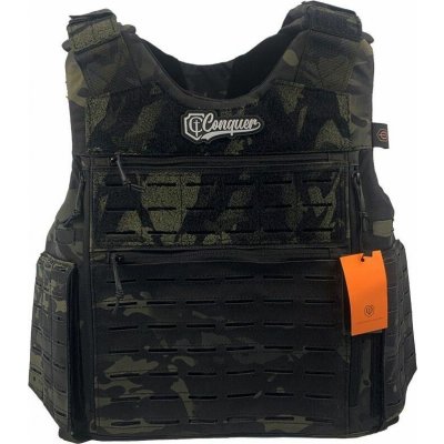 Tactical Gear BAC MC Black CONQUER – Zboží Mobilmania