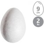Polystyrenové vajíčko 9 cm, sada 2 ks – Hledejceny.cz