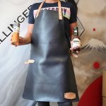 zVostra kožená zástěra Black design look – Hledejceny.cz