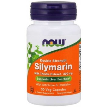 Now Foods Silymarin Double Strength 300 mg 50 kapslí