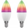 Žárovka Woox Smart sada LED žárovek E14 5W RGB CCT R9075/2pack WiFi Tuya