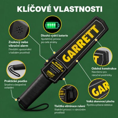 Garrett SUPER SCANNER V – Hledejceny.cz